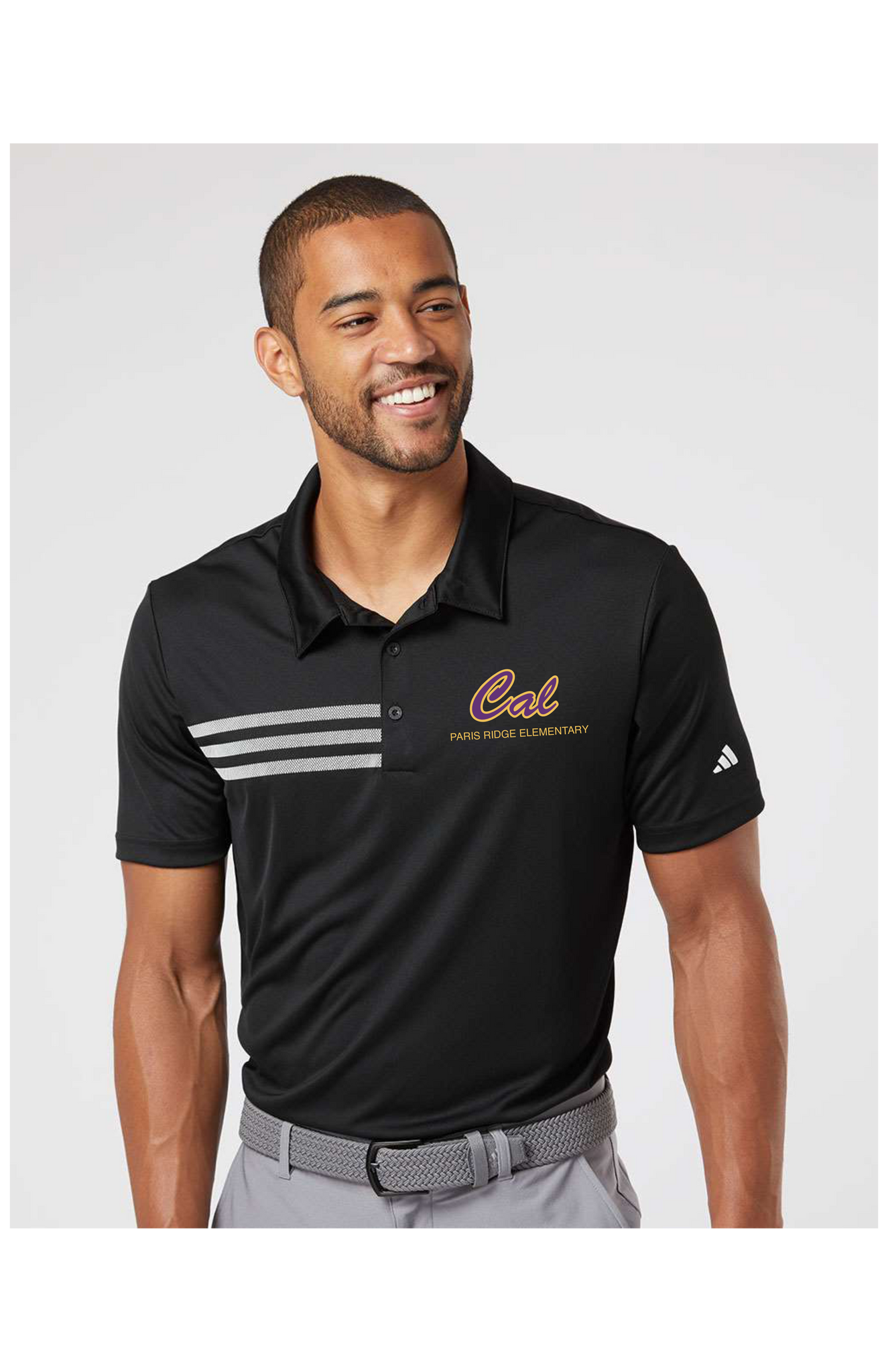 Adidas Men's 3-Stripe Chest Polo